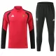 Conjunto de Moletom de Treino Manchester United Homem Quarto-Zíper 2026-27 Vermelha