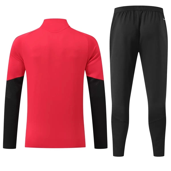 Conjunto de Moletom de Treino Manchester United Homem Quarto-Zíper 2026-27 Vermelha