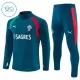 Conjunto de Moletom de Treino Portugal Criança Quarto-Zíper 2026-27 Azul