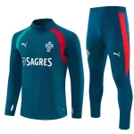 Conjunto de Moletom de Treino Portugal Homem Quarto-Zíper 2026-27 Azul