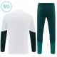 Conjunto de Moletom de Treino Real Madrid Criança Quarto-Zíper 2026-27 Branca