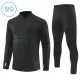 Conjunto de Moletom de Treino Real Madrid Criança Quarto-Zíper 2026-27 Preta Conjunto de Moletom de Treino Real Madrid Criança Quarto-Zíper 2026-27 Preta