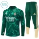 Conjunto de Moletom de Treino Real Madrid Criança Quarto-Zíper 2026-27 Verde Conjunto de Moletom de Treino Real Madrid Criança Quarto-Zíper 2026-27 Verde