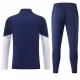 Conjunto de Moletom de Treino Real Madrid Homem Quarto-Zíper 2026-27 Azul