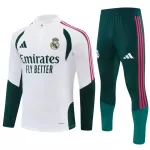 Conjunto de Moletom de Treino Real Madrid Homem Quarto-Zíper 2026-27 Branca