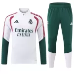 Conjunto de Moletom de Treino Real Madrid Homem Quarto-Zíper 2026-27 Branca
