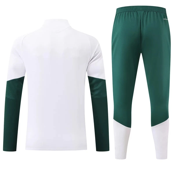Conjunto de Moletom de Treino Real Madrid Homem Quarto-Zíper 2026-27 Branca