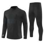 Conjunto de Moletom de Treino Real Madrid Homem Quarto-Zíper 2026-27 Preta