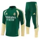Conjunto de Moletom de Treino Real Madrid Homem Quarto-Zíper 2026-27 Verde Conjunto de Moletom de Treino Real Madrid Homem Quarto-Zíper 2026-27 Verde