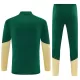 Conjunto de Moletom de Treino Real Madrid Homem Quarto-Zíper 2026-27 Verde