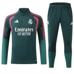 Conjunto de Moletom de Treino Real Madrid Homem Quarto-Zíper 2026-27 Verde