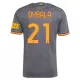 Camisola AS Roma Dybala 21 Homem Equipamento 3ª 2026-27 Camisola AS Roma Dybala 21 Homem Equipamento 3ª 2026-27