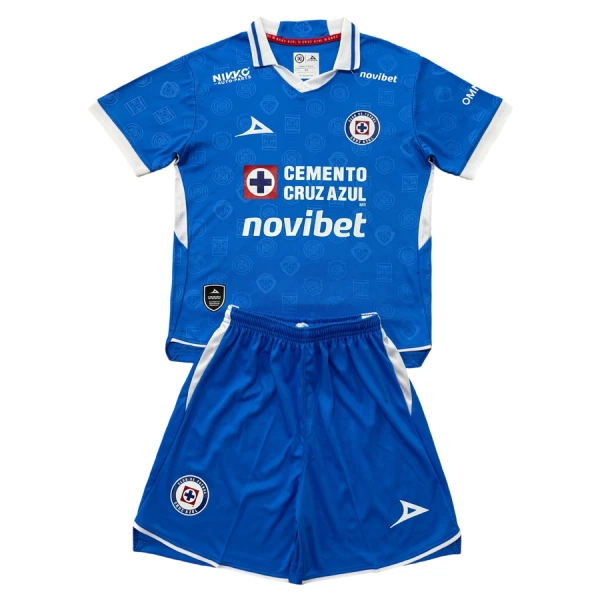 Camisola Cruz Azul Criança Equipamento 1ª 2026-27 Camisola Cruz Azul Criança Equipamento 1ª 2026-27