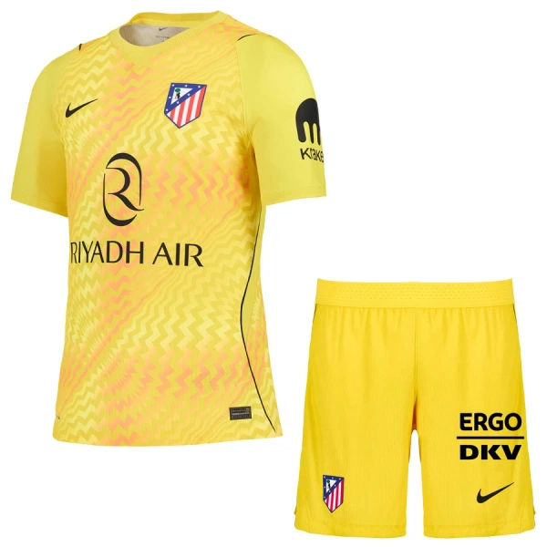 Camisola Guarda-Redes Atlético Madrid Criança 2026-27 Amarela Camisola Guarda-Redes Atlético Madrid Criança 2026-27 Amarela