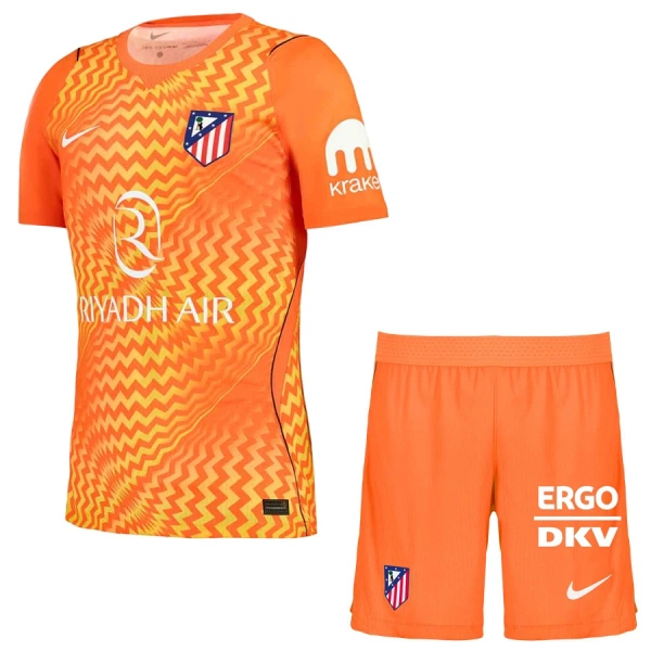 Camisola Guarda-Redes Atlético Madrid Criança 2026-27 Laranja Camisola Guarda-Redes Atlético Madrid Criança 2026-27 Laranja