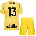 Camisola Guarda-Redes Atlético Madrid Oblak 13 Criança 2026-27 Amarela