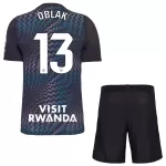 Camisola Guarda-Redes Atlético Madrid Oblak 13 Criança 2026-27 Preta
