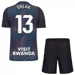 Camisola Guarda-Redes Atlético Madrid Oblak 13 Criança 2026-27 Preta Camisola Guarda-Redes Atlético Madrid Oblak 13 Criança 2026-27 Preta