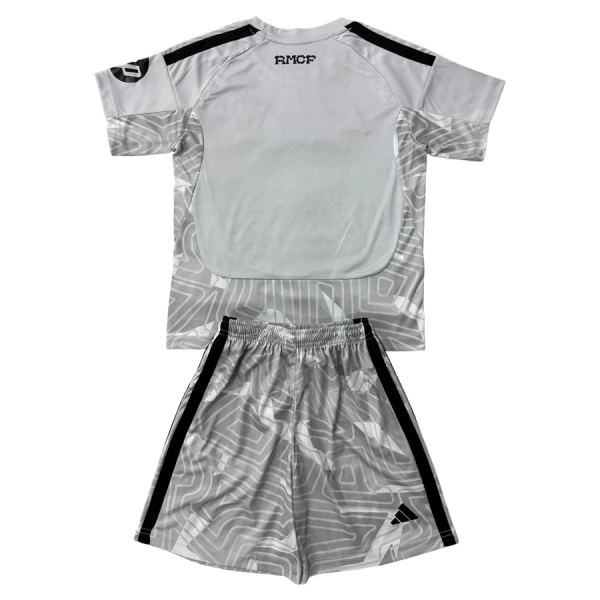 Camisola Guarda-Redes Real Madrid Criança 2026-27 Cinza