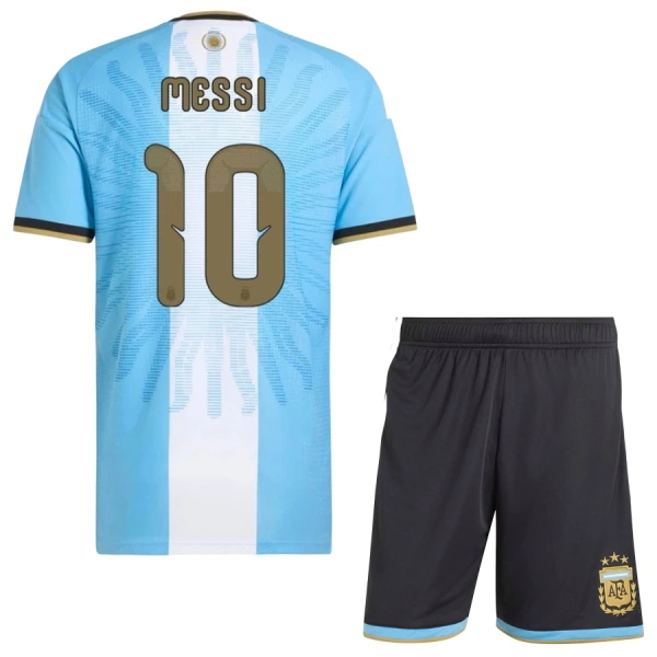 Camisola Argentina Messi Farewell Aniversário Criança 2026-27