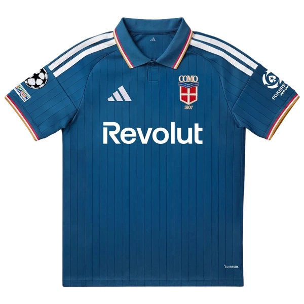 Camisola Como Homem Equipamento 1ª 2026-27
