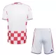 Camisola Croácia Criança Equipamento 1ª 2026-27