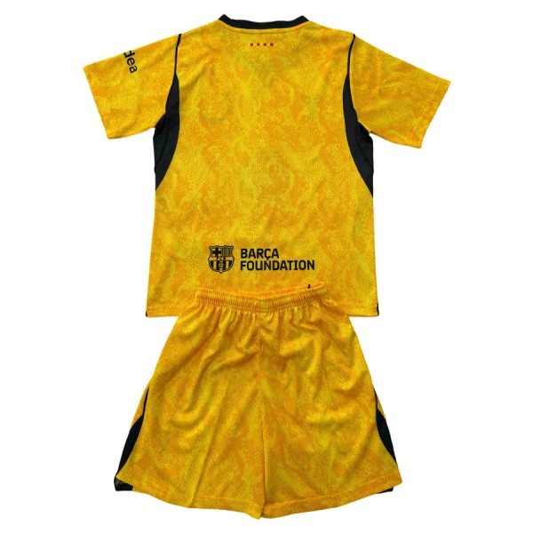 Camisola Guarda-Redes FC Barcelona Criança Equipamento 2ª 2026-27 Amarela