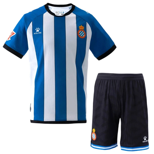 Camisola RCD Espanyol Criança Equipamento 1ª 2026-27 Camisola RCD Espanyol Criança Equipamento 1ª 2026-27