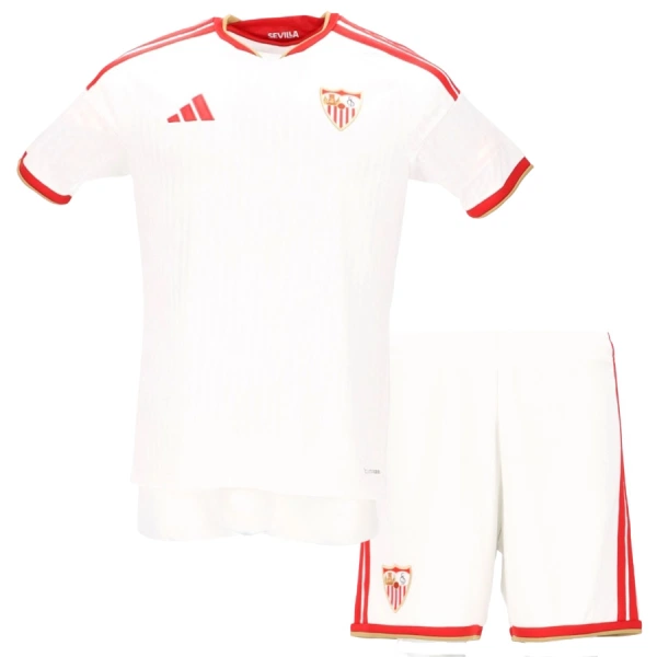 Camisola Sevilla FC Criança Equipamento 1ª 2026-27 Camisola Sevilla FC Criança Equipamento 1ª 2026-27