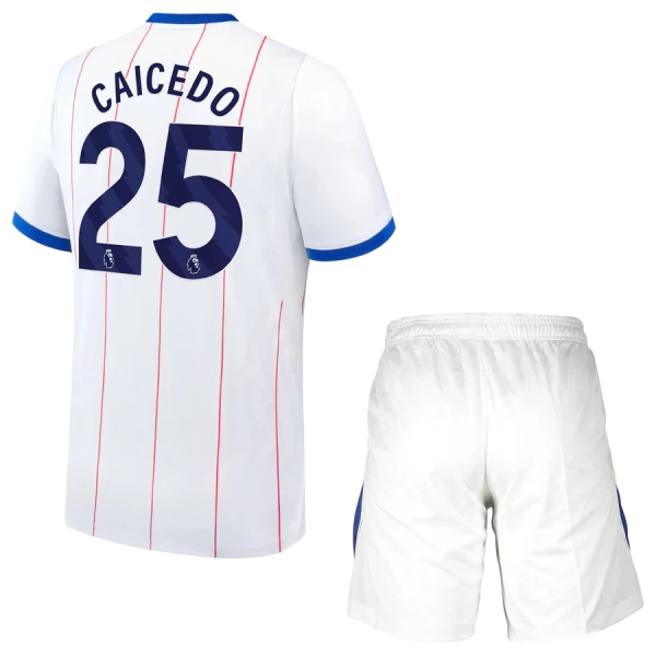 Camisola Chelsea Caicedo 25 Criança Equipamento 3ª 2026-27 Camisola Chelsea Caicedo 25 Criança Equipamento 3ª 2026-27
