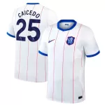 Camisola Chelsea Caicedo 25 Homem Equipamento 3ª 2026-27