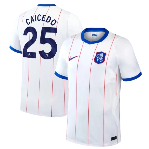 Camisola Chelsea Caicedo 25 Homem Equipamento 3ª 2026-27 Camisola Chelsea Caicedo 25 Homem Equipamento 3ª 2026-27