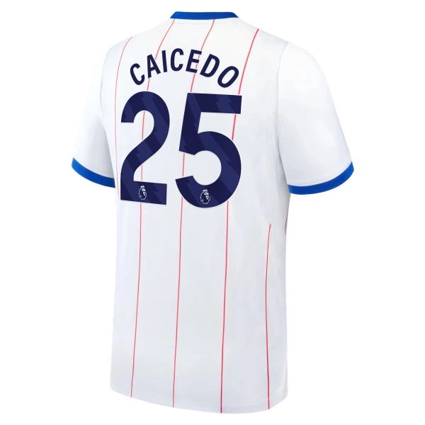 Camisola Chelsea Caicedo 25 Homem Equipamento 3ª 2026-27