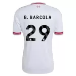 Camisola Liverpool B. Barcola 29 Homem Equipamento 2ª 2026-27