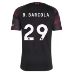 Camisola Liverpool B. Barcola 29 Homem Equipamento 3ª 2026-27