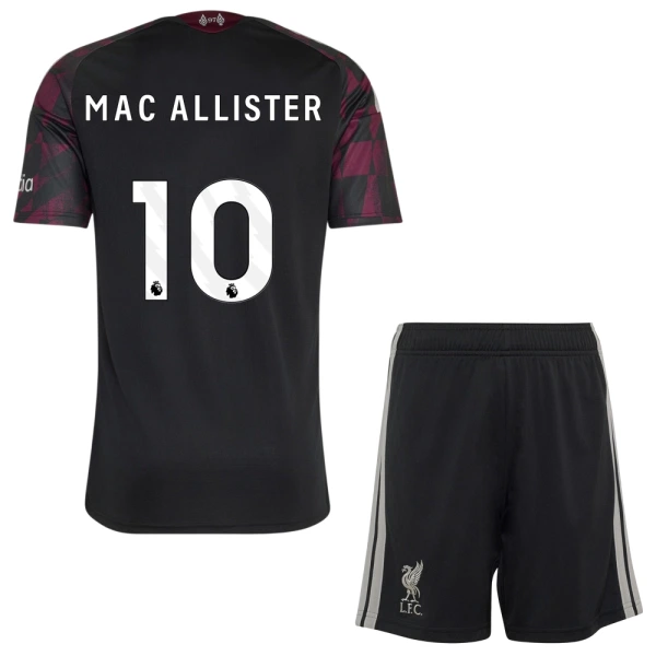 Camisola Liverpool Mac Allister 10 Criança Equipamento 3ª 2026-27
