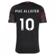 Camisola Liverpool Mac Allister 10 Criança Equipamento 3ª 2026-27