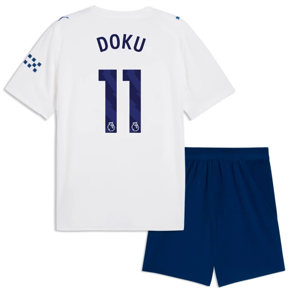 Camisola Manchester City Doku 11 Criança Equipamento 3ª 2026-27