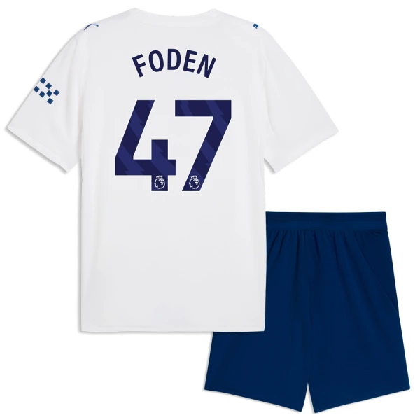 Camisola Manchester City Foden 47 Criança Equipamento 3ª 2026-27
