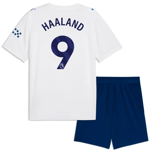 Camisola Manchester City Haaland 9 Criança Equipamento 3ª 2026-27