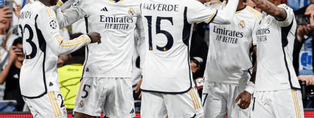 O Real Madrid empatou 3-3 com o Manchester City O Real Madrid empatou 3-3 com o Manchester City