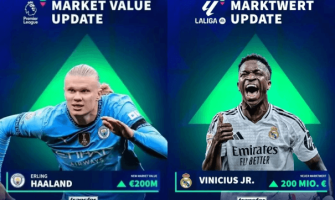 Polémica causada pelo valor de Haaland e Vinicius Polémica causada pelo valor de Haaland e Vinicius