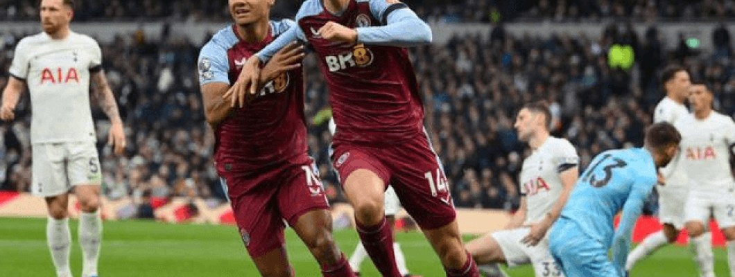 O Tottenham perdeu por 2 a 1 para o Aston Villa e sofreu três derrotas consecutivas na Premier League O Tottenham perdeu por 2 a 1 para o Aston Villa e sofreu três derrotas consecutivas na Premier League