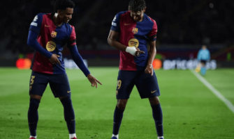 Barcelona avança para os quartos de final da Liga dos Campeões, Rafinha brilha em Camp Nou Barcelona avança para os quartos de final da Liga dos Campeões, Rafinha brilha em Camp Nou