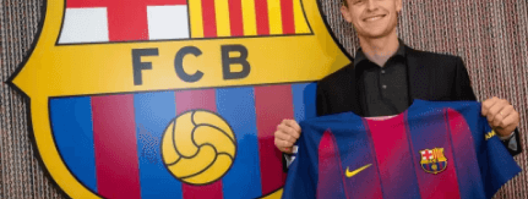 De Jong garante futuro e renova contrato com o Barcelona até 2029 De Jong garante futuro e renova contrato com o Barcelona até 2029
