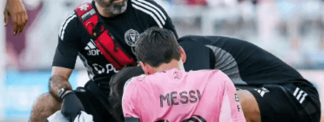 O Inter Miami derrotou o adversário por pouco, mas a lesão de Messi causou preocupação O Inter Miami derrotou o adversário por pouco, mas a lesão de Messi causou preocupação