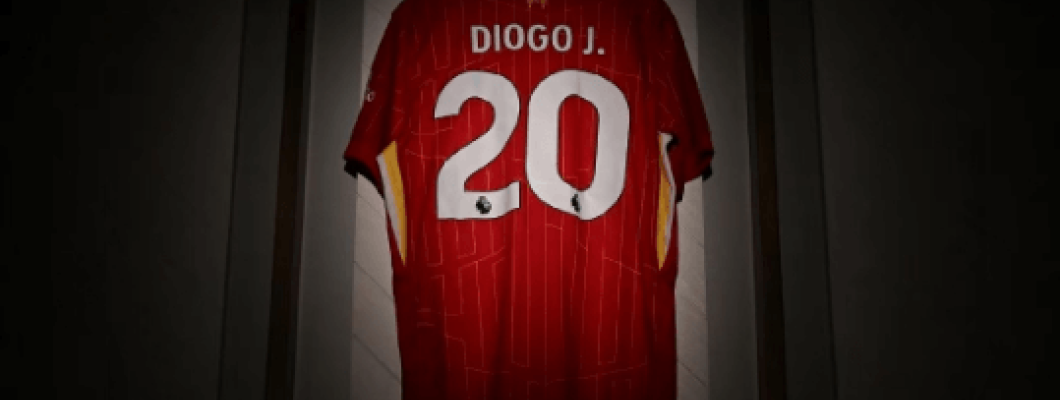 Camisola aposentada! Liverpool escreve o capítulo final mais especial para Jota Camisola aposentada! Liverpool escreve o capítulo final mais especial para Jota